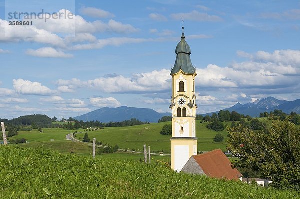 Kirche  Berg  Pfronten  Bayern  Deutschland  Europa
