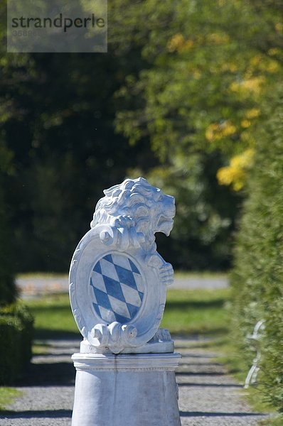 Bayerischer Löwe  Forggensee  Bayern  Deutschland  Europa