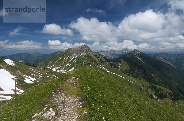 Sulzspitze  Allgäuer Alpen  Tannheimer Tal  Tirol  Österreich  Europa