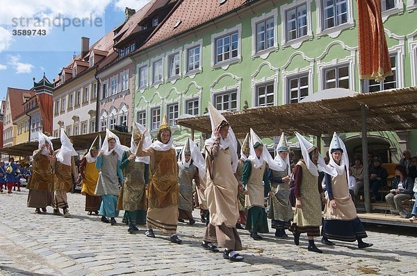 Tänzelfest  Kaufbeuren  Bayern  Deutschland  Europa