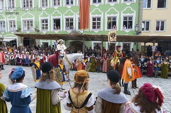 Tänzelfest  Kaufbeuren  Bayern  Deutschland  Europa