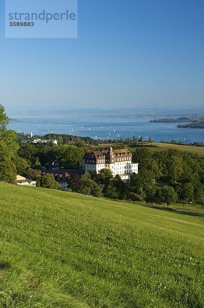 Schloss Spetzgart  Überlingen  Baden-Württemberg  Deutschland  Europa