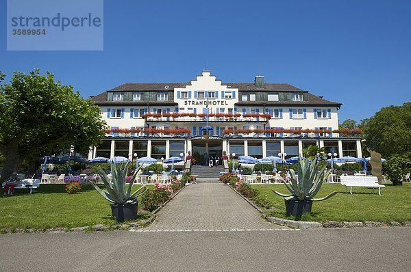 Strandhotel Löchnerzell  Insel Reichenau  Baden-Württemberg  Deutschland  Europa