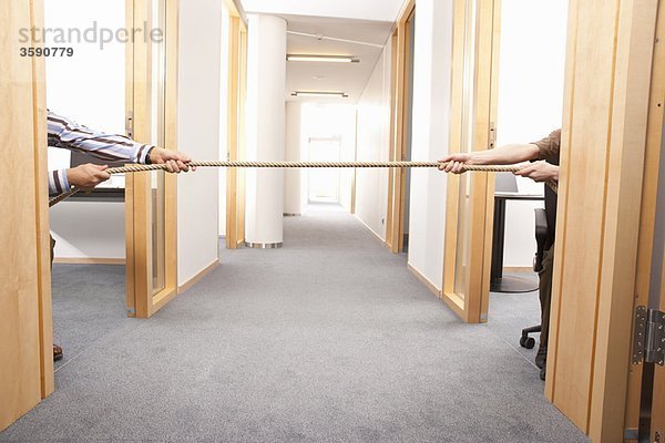 Tauziehen im Büro