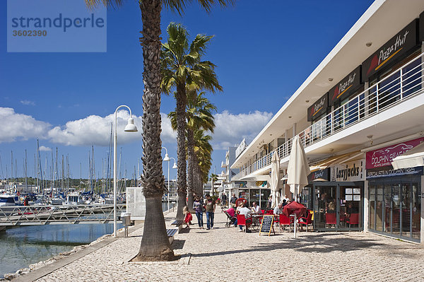 Yachthafen von Lagos  Algarve  Portugal