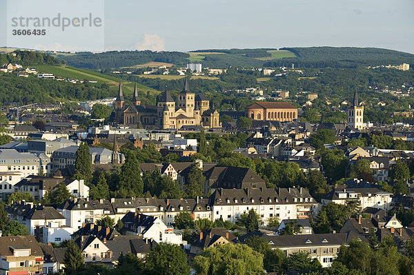 Blick auf Trier  Deutschland