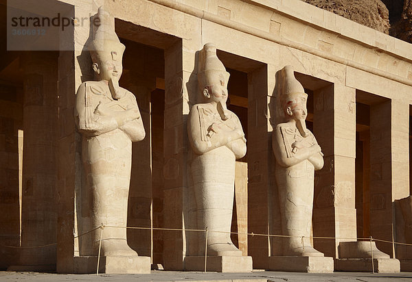Tempel der Hatschepsut  Luxor  Ägypten  Afrika