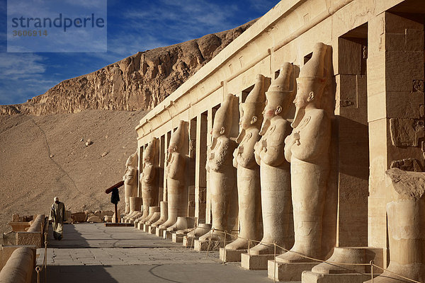 Tempel der Hatschepsut  Luxor  Ägypten  Afrika