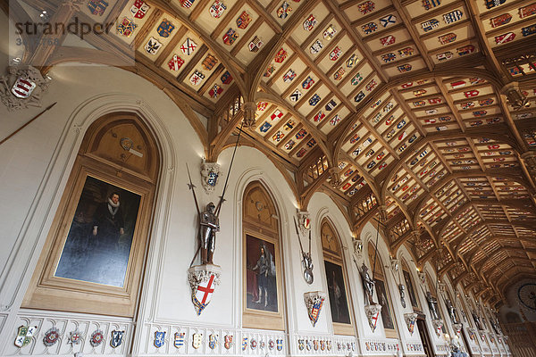 England  Berkshire  Windsor  Windsor Castle  St. George's Hall