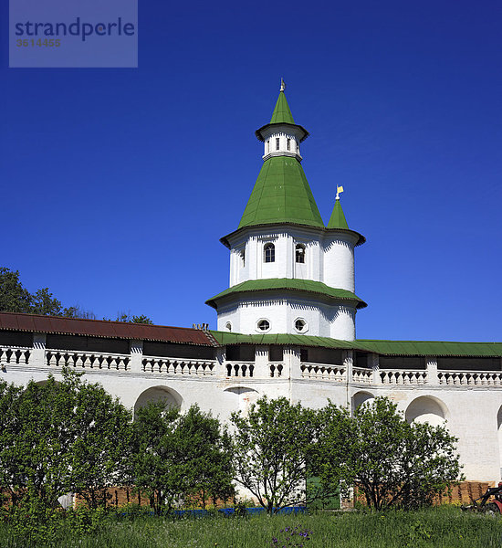 Turm  Festung  Kloster Neu-Jerusalem  Jahrhundert  Istra  Moscow Region  Russland