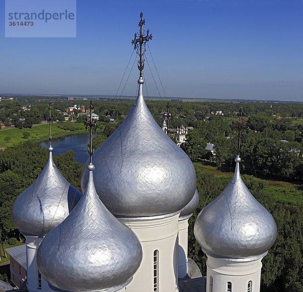 Kuppeln  St. Sophia Kathedrale  16 Jahrhundert  Vologda  Vologda Region  Russland