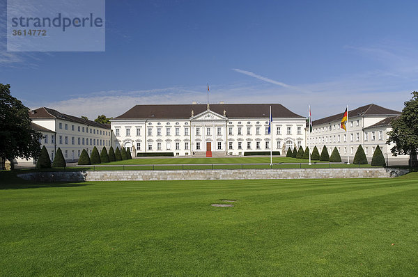 Schloss Bellevue  Berlin  Deutschland  Europa