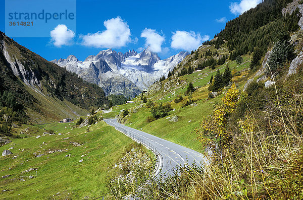 Landschaftlich schön landschaftlich reizvoll Berg Reise Alpen Kanton Uri Schweiz Tourismus