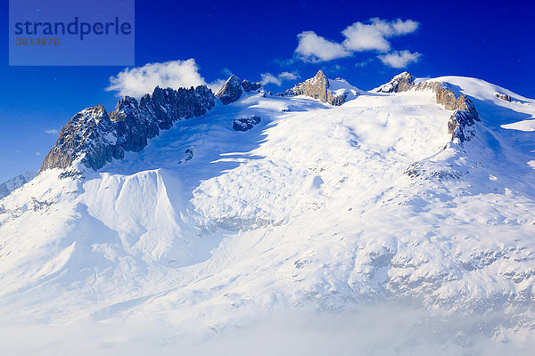 Schweizer Alpen  Fusshörner  Grosses Fusshorn  3627m  Aletschgebiet  Schweiz