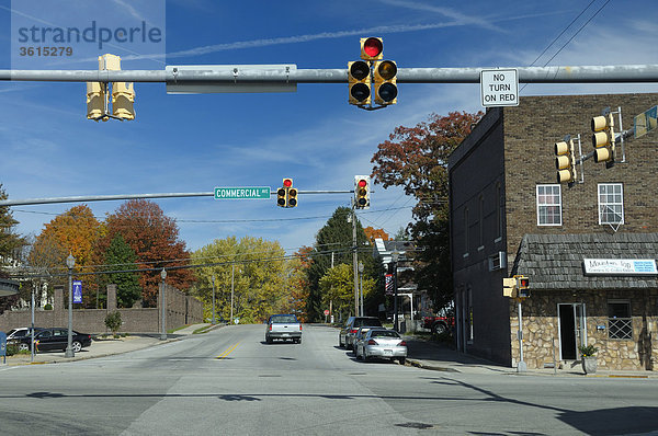 Straßenecke  Monterey  Tennessee  USA