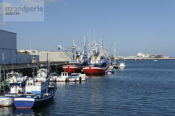 Puerto de Naos  Arrecife  Lanzarote  Kanarische Inseln  Spanien  Europa