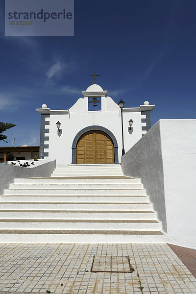 Kirche  Conil  Lanzarote  Kanarische Inseln  Spanien  Europa