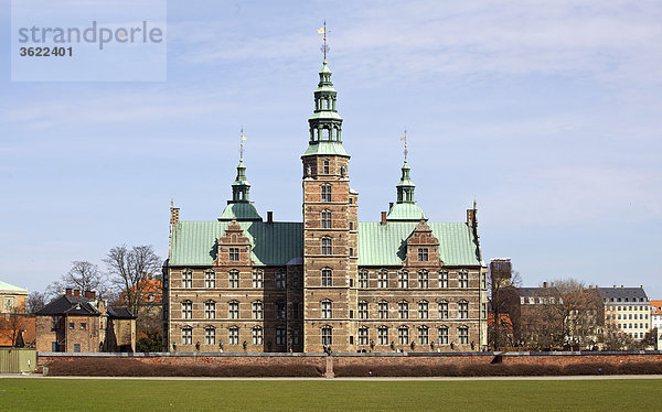 Schloss Rosenborg in Kopenhagen  Dänemark