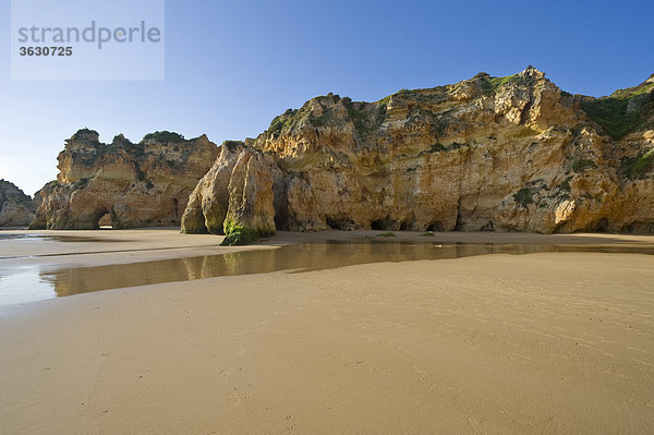 Praia dos Tres Irmaos  Alvor  Algarve  Portugal