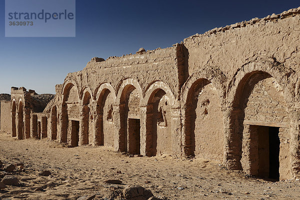 Frühchristliche Nekropole von al-Bagawat in in der Oase Kharga  Libysche Wüste  Ägypten