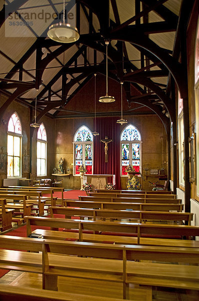Katholische Kirche St. Mary's  Port Stanley  Falklandinseln  Südamerika  Amerika