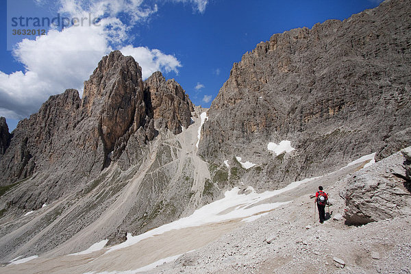 Molignonpass  Dolomiten  Südtirol  Italien  Europa