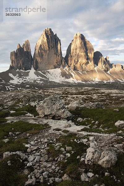 Drei Zinnen  Südtirol  Italien  Europa