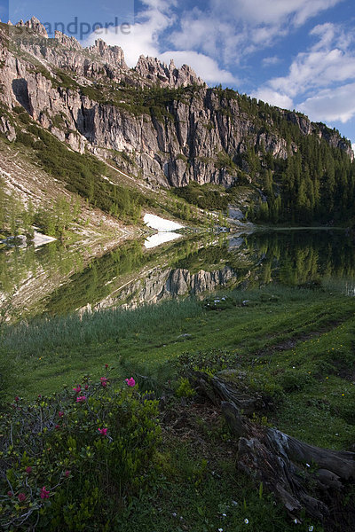 Lago Federa  Südtirol  Italien  Europa