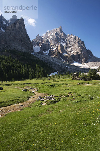 Val Venegia  Südtirol  Italien  Europa