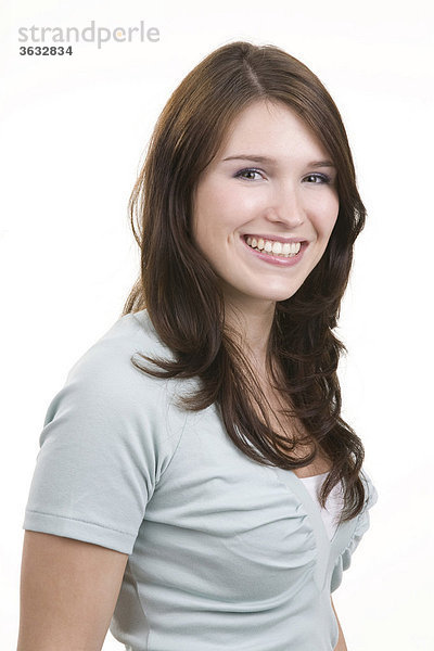 Lächelnde junge Frau  Portrait