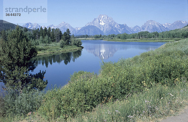 Oxbow Bend  Grand Teton Nationalpark  Wyoming  USA