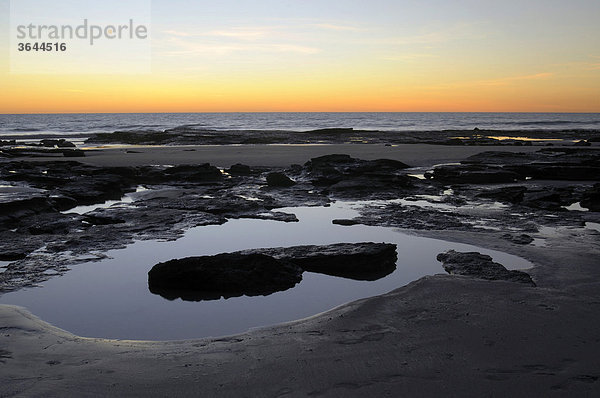 Sonnenuntergang am Strand von Broome  Australien