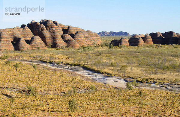 Sandsteinformation im Purnululu Nationalpark  Bungle Bungle  Australien