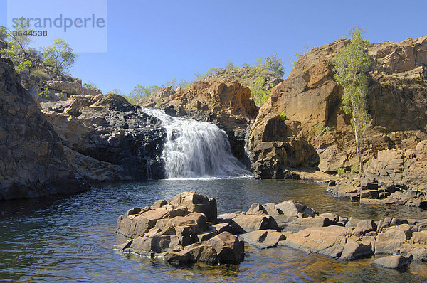 Edith Falls im Nitmiluk Nationalpark  Katherine Gorge Nationalpark  Australien