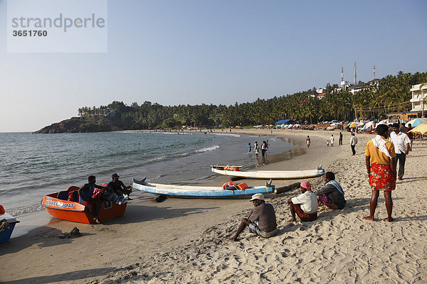 Hawah Beach  Kovalam  Malabarküste  Malabar  Kerala  Südindien  Indien  Asien