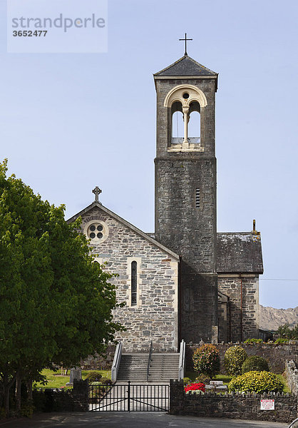 Kirche in Sneem  Ring of Kerry  County Kerry  Irland  Britische Inseln  Europa