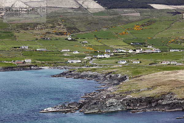 St. Finan's Bay  Ballynahow  Skelling Ring  County Kerry  Irland  Britische Inseln  Europa