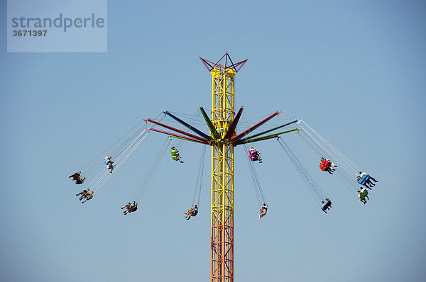 Flug im Himmel neues Kettenkarussell Oktoberfest München