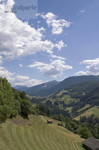Silltal Tirol Österreich mit dem Brenner Pass