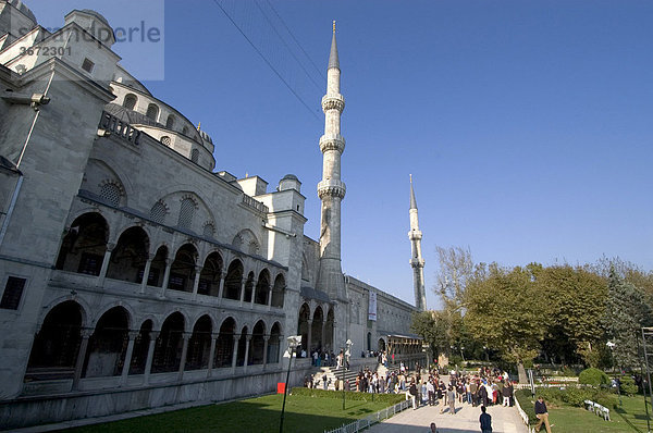Istanbul Türkei Blaue Moschee