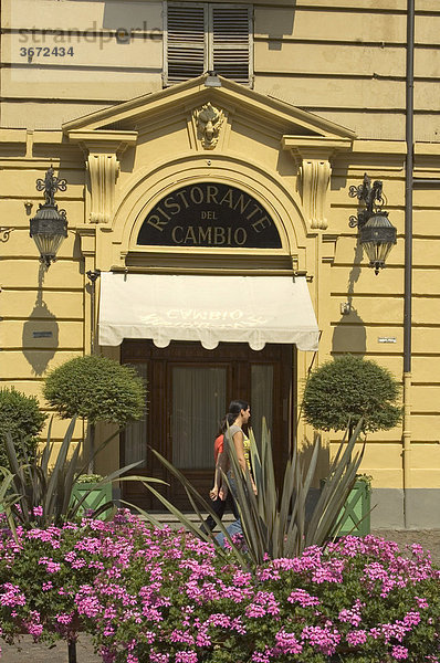 Turin Piemont Piemonte Italien das historische Restaurant del Cambio