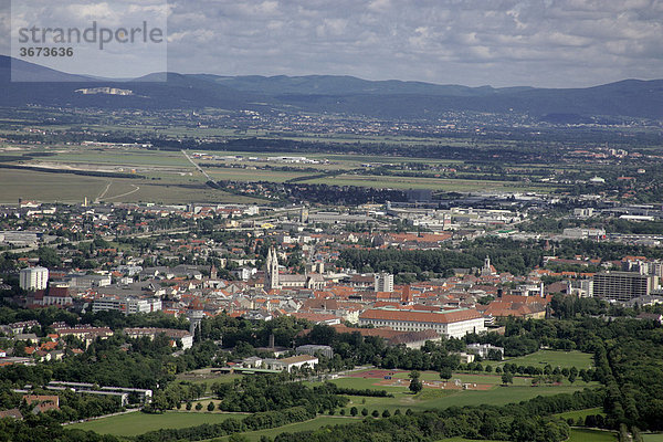 Luftaufnahme von Wr.Neustadt Niederösterreich