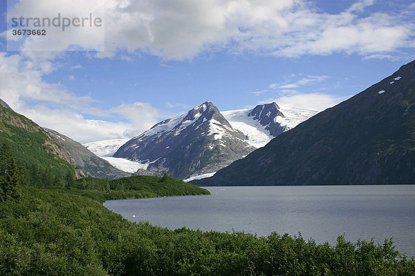 Portage Gletscher Alaska USA