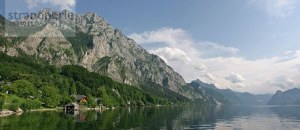 Traunsee mit Traunstein Oberösterreich