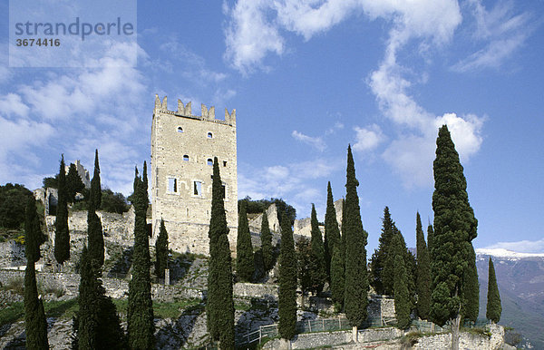 Burgruine von Arco Italien