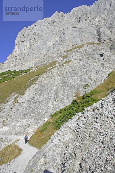 Wanderweg zur Fölzalm Hochschwab Steiermark Österreich