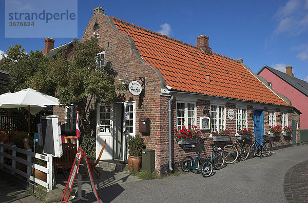 Restaurant - Hos Apel - in Nordby auf der Insel Fanö in Dänemark