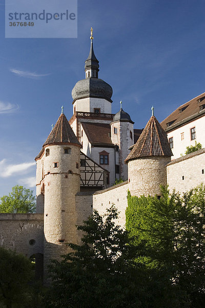 Festung Marienberg Würzburg Unterfranken Bayern