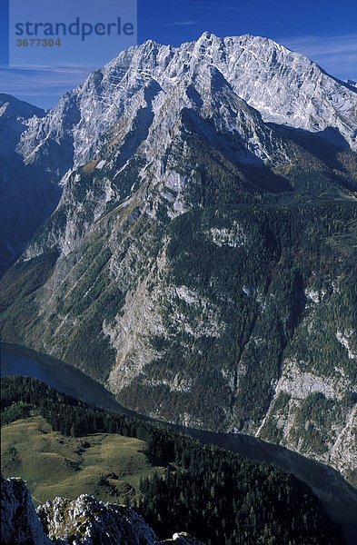 Watzmann mit Königssee - Berchtesgadener Land - Oberbayern