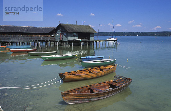 Ammersee in Schondorf - Oberbayern